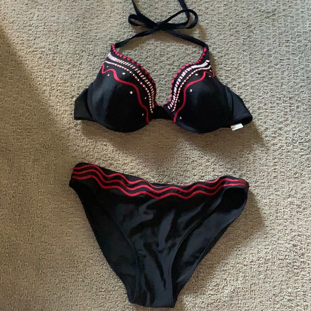 Hand beaded bikini